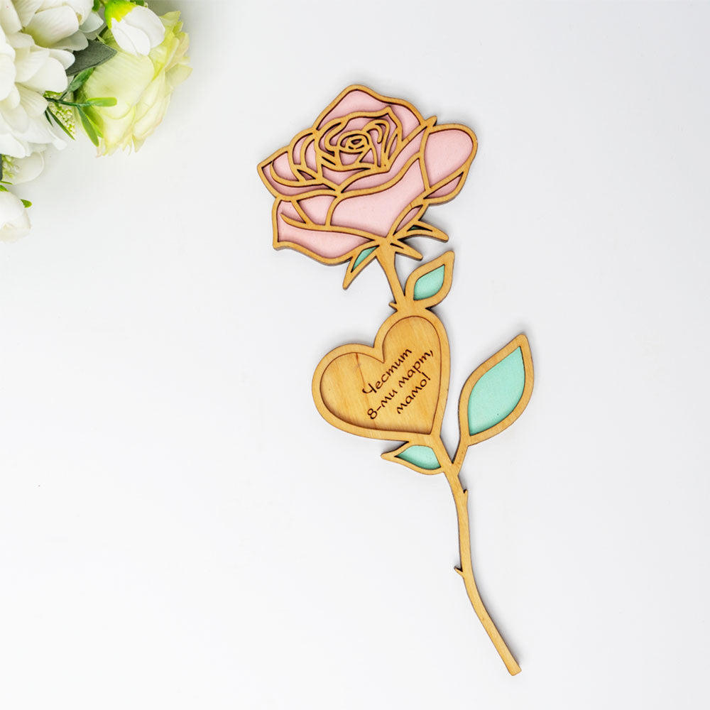 A beautiful handmade Flower for Mom