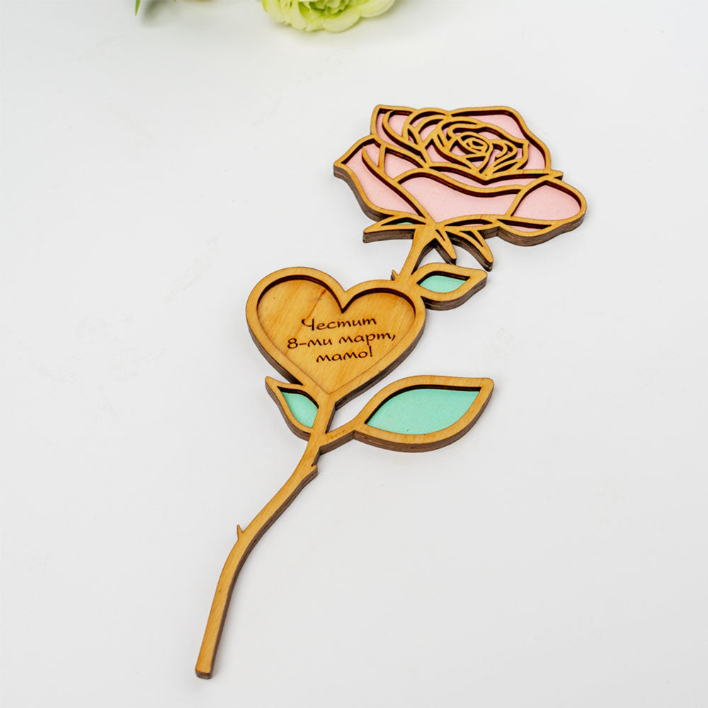 A beautiful handmade Flower for Mom