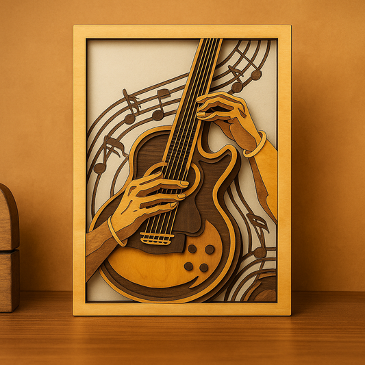 🎸 Когато музиката не само се чува, но и се вижда: Историята на един специален подарък