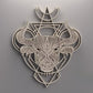 Многослойно дървено пано зодиакален знак Телец 