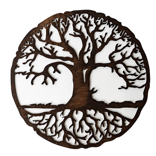 Дървена декорация за стена – Дървото на живота