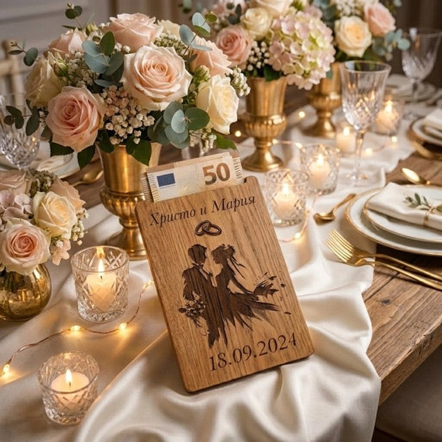 Elegant gift envelope for money The perfect solution for a wedding gift