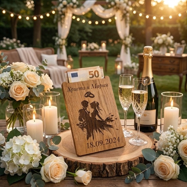 Elegant gift envelope for money The perfect solution for a wedding gift