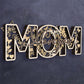 Дървена декорация „MOM – Love You“ – символ на безкрайната майчина любов