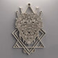 Многослойно дървено пано зодиакален знак, вариант Лъв 