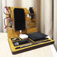 Personalized functional wooden desk organizer - a gift with a personal message